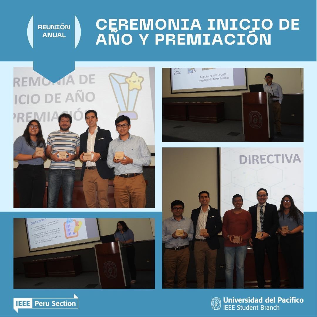 Ceremonia de Inicio de Año IEEE 2023 - fotografía del evento