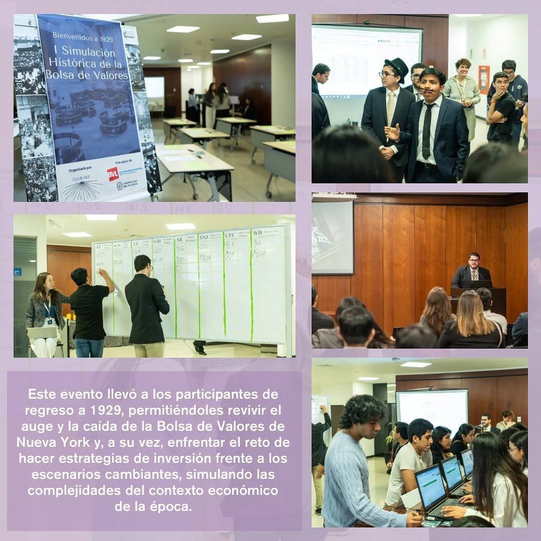 I Simulación Histórica de la Bolsa de Valores - fotografía del evento