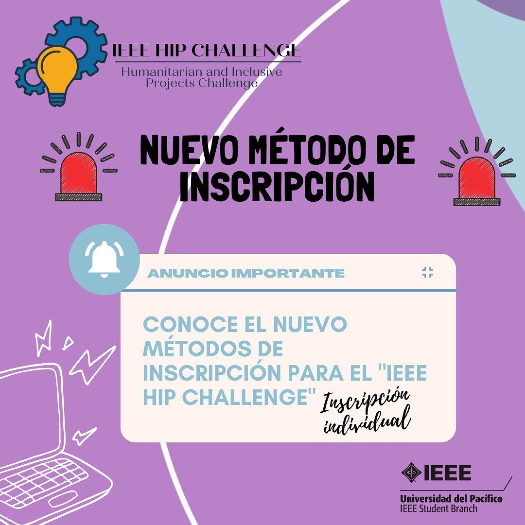 IEEE HIP Challenge (Humanitarian and Inclusive Projects Challenge) - fotografía del evento