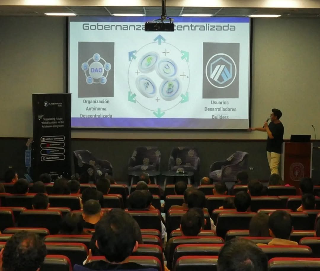 Open Innovation Night - edición Arbitrum - fotografía del evento
