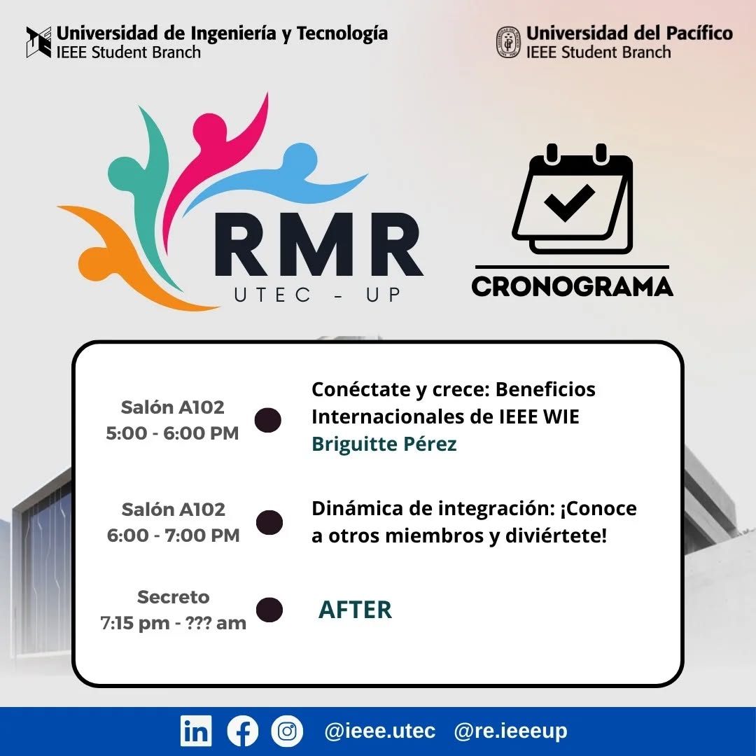 Reunión Mensual de Ramas - Noviembre 2024 (sede UTEC) - fotografía del evento