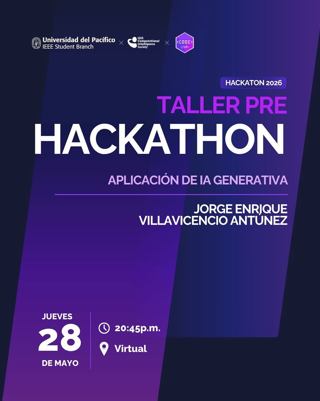 Semana de talleres pre-Hackathon FING 2026 - fotografía del evento