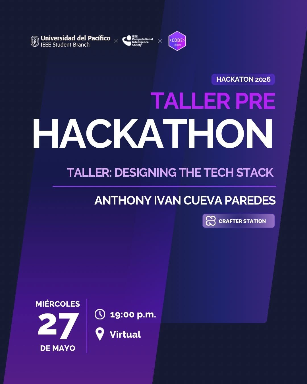 Semana de talleres pre-Hackathon FING 2026 - fotografía del evento