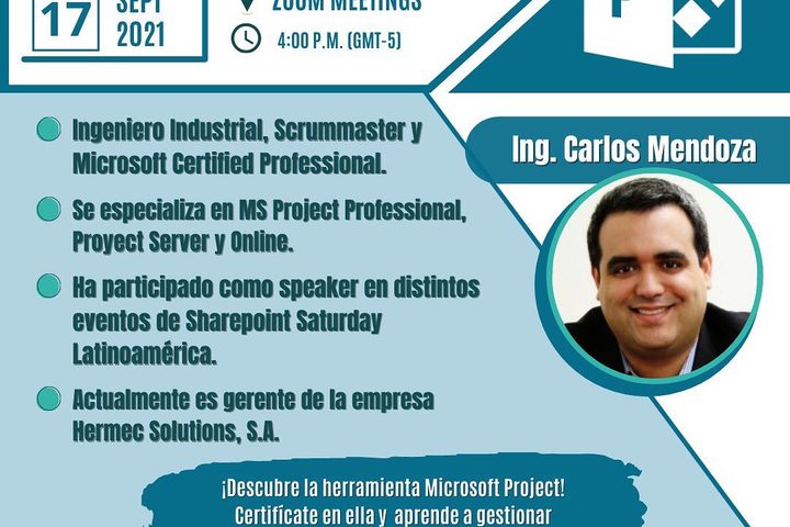 Taller de MS Project - fotografía del evento