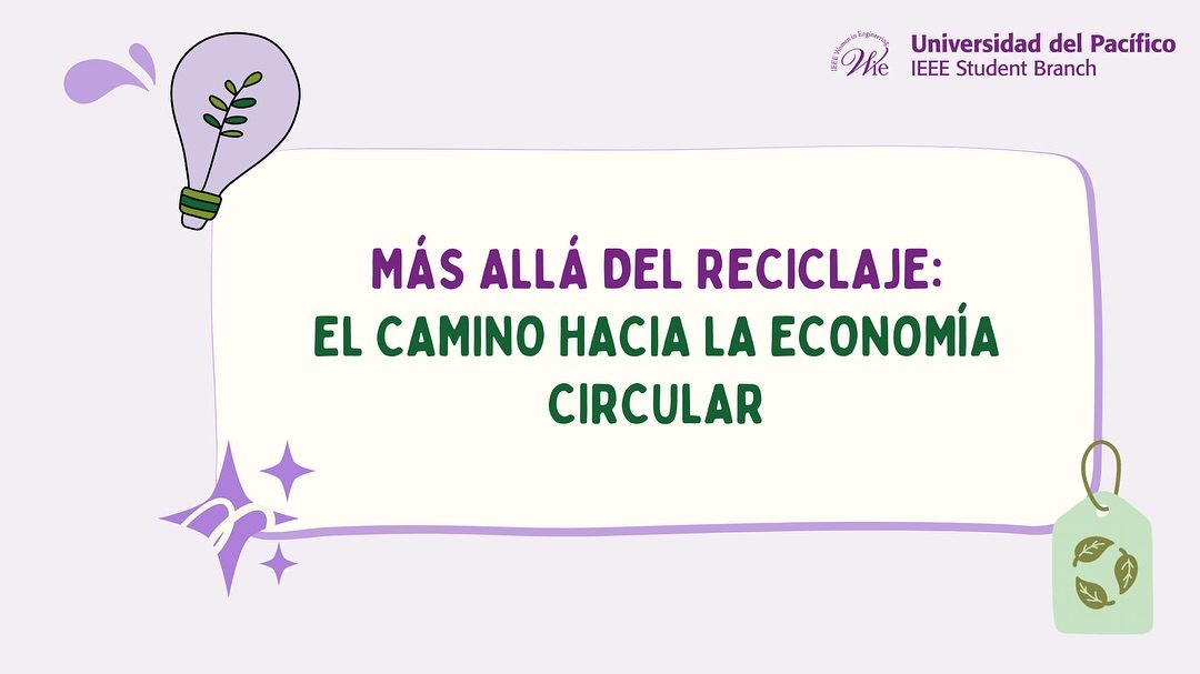 Más allá del reciclaje: un camino hacia la economía circular - fotografía del evento