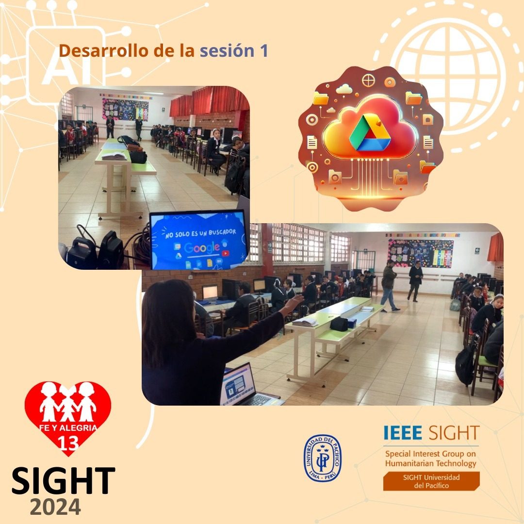 Taller de herramientas de Google Drive en Fe y Alegría - fotografía del evento