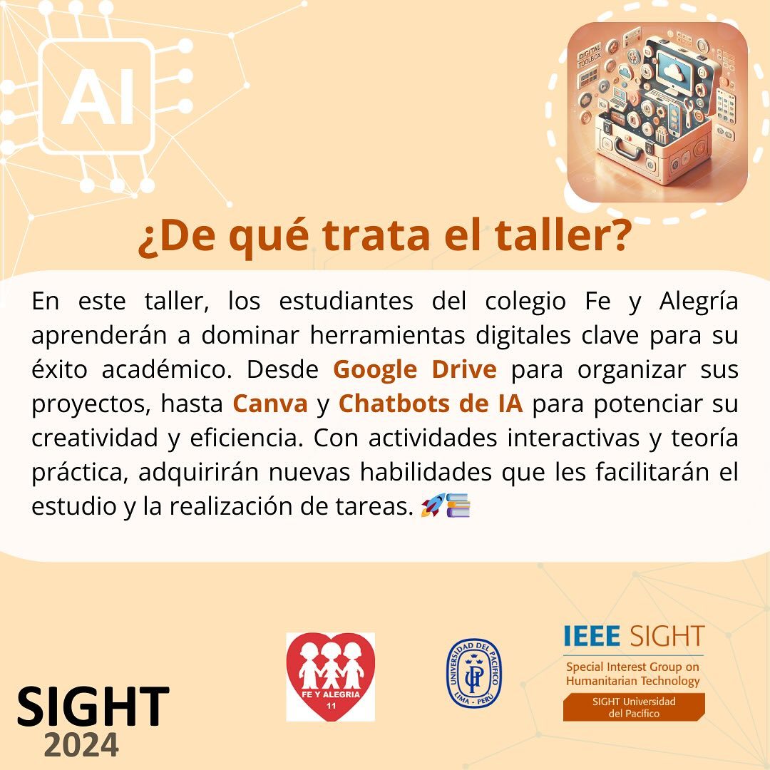 Taller de herramientas de Google Drive en Fe y Alegría - fotografía del evento
