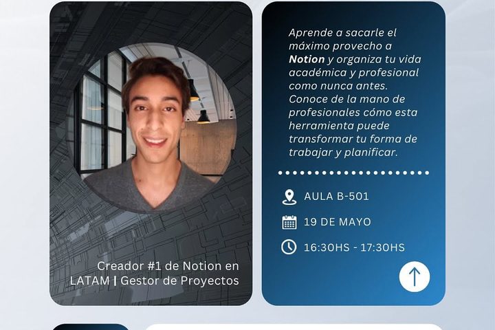 Talleres de vida universitaria: Notion, LinkedIn y Negocios Digitales - fotografía del evento