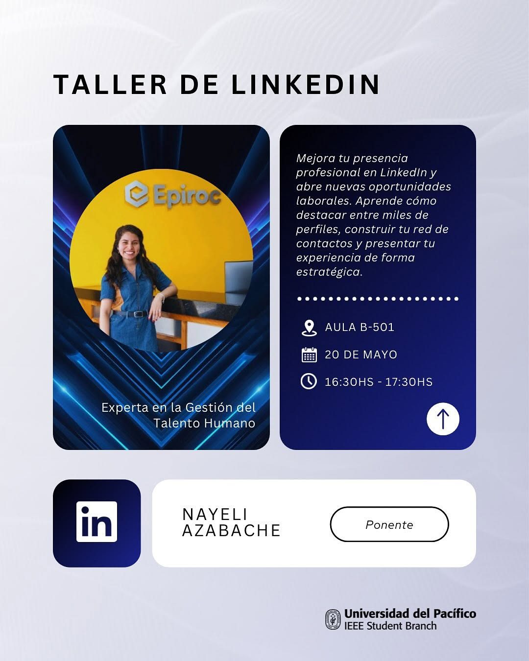 Talleres de vida universitaria: Notion, LinkedIn y Negocios Digitales - fotografía del evento