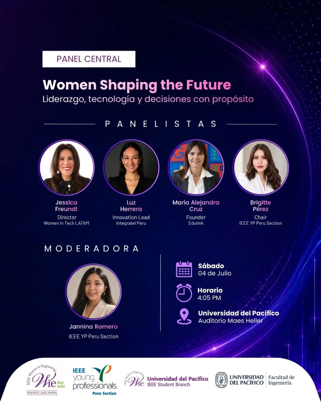 WIE x YP Leadership Lab 2026 - Women Shaping Technology with Purpose - fotografía del evento